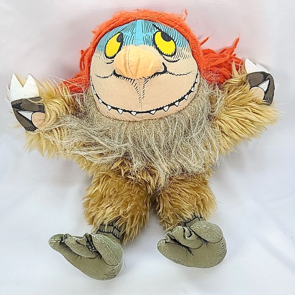Sipi Plush Where The Wild Things Are 12” Warner Bros. Sendak PUPPET RETIRED
